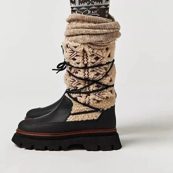 New Free People Montrose Mid Boots Size 41 - Picture 4 of 10